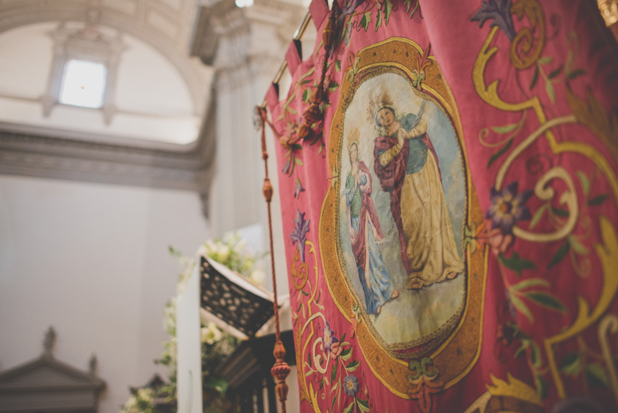 Fran Ménez. Fotógrafo de Bodas en Huescar. Iglesia Santa María La Mayor. Fotografías de Boda Yolanda y Jose 57