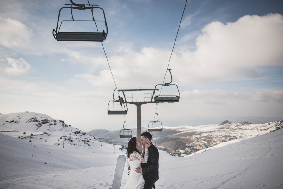 Sesion Post Boda en Sierra Nevada. Fran Menez Fotografos de Boda en Sierra Nevada, Granada 22