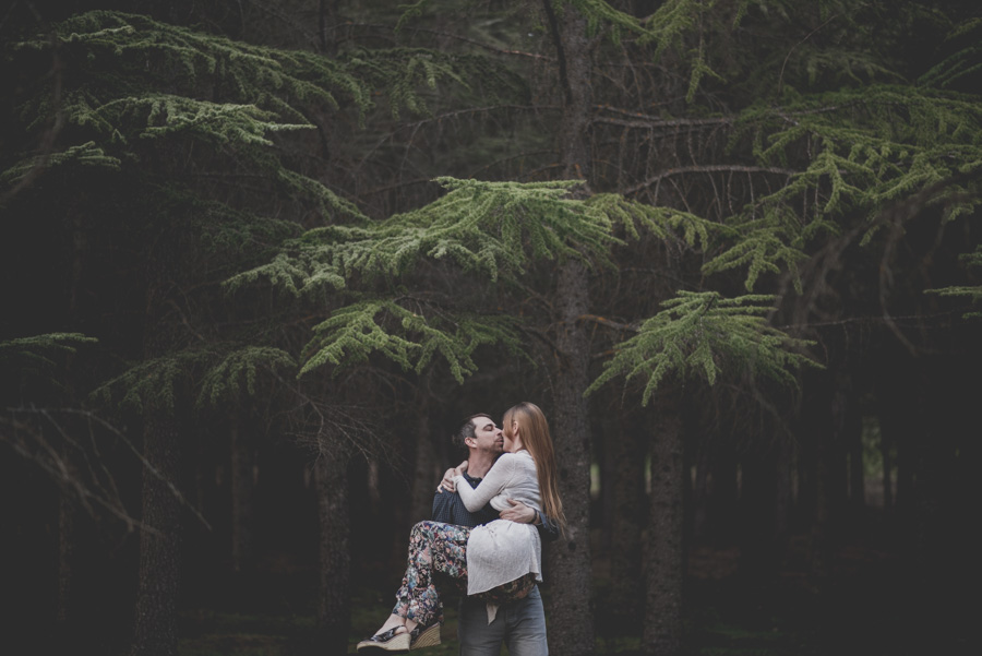 Fatima y Antonio. Pre Boda en el Bosque. Fran Ménez Fotografos de Boda 14