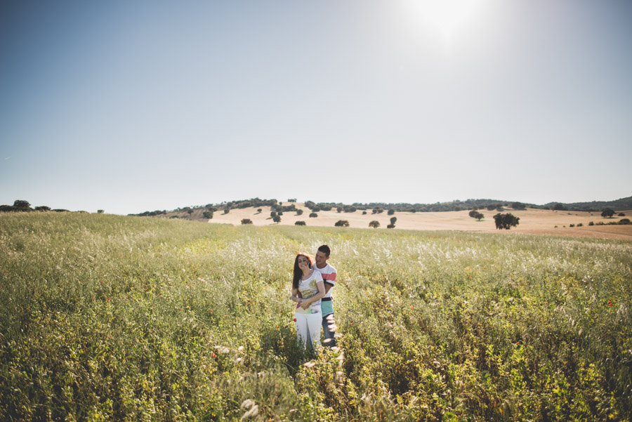 Marina y Dani. Fotografias de Pre Boda en el campo. Fran Menez Fotografo de Bodas 1