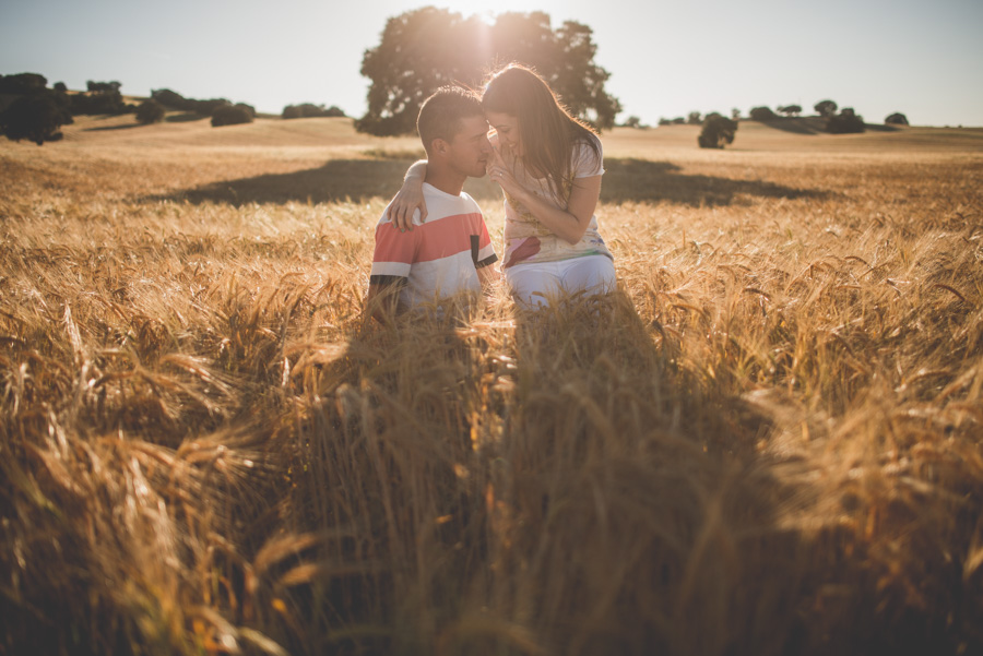 Marina y Dani. Fotografias de Pre Boda en el campo. Fran Menez Fotografo de Bodas 12