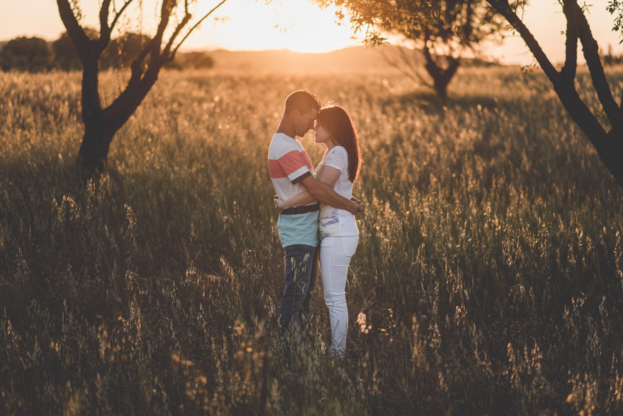 Marina y Dani. Fotografias de Pre Boda en el campo. Fran Menez Fotografo de Bodas 27