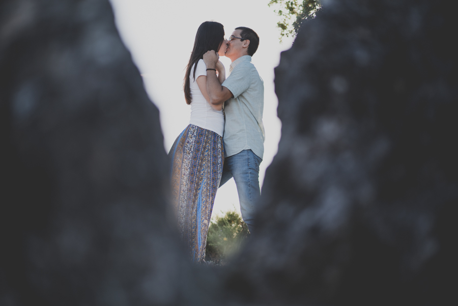 Fotografias de Pre Boda en las Trincheras de Alfacar. Laura y Cesar. Fran Ménez Fotógrafo
