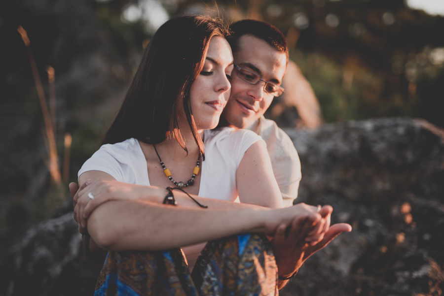 Fotografias de Pre Boda en las Trincheras de Alfacar. Laura y Cesar. Fran Ménez Fotógrafo