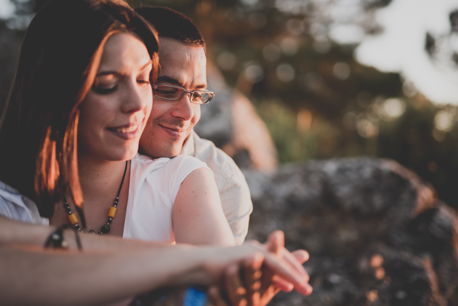 Fotografias de Pre Boda en las Trincheras de Alfacar. Laura y Cesar. Fran Ménez Fotógrafo