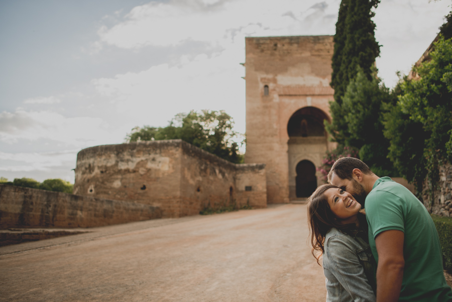 Pre Boda en exteriores de la Alhambra. Nuria y Enrique 15