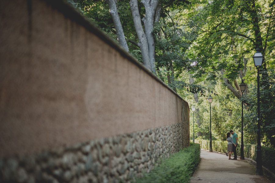 Pre Boda en exteriores de la Alhambra. Nuria y Enrique 22