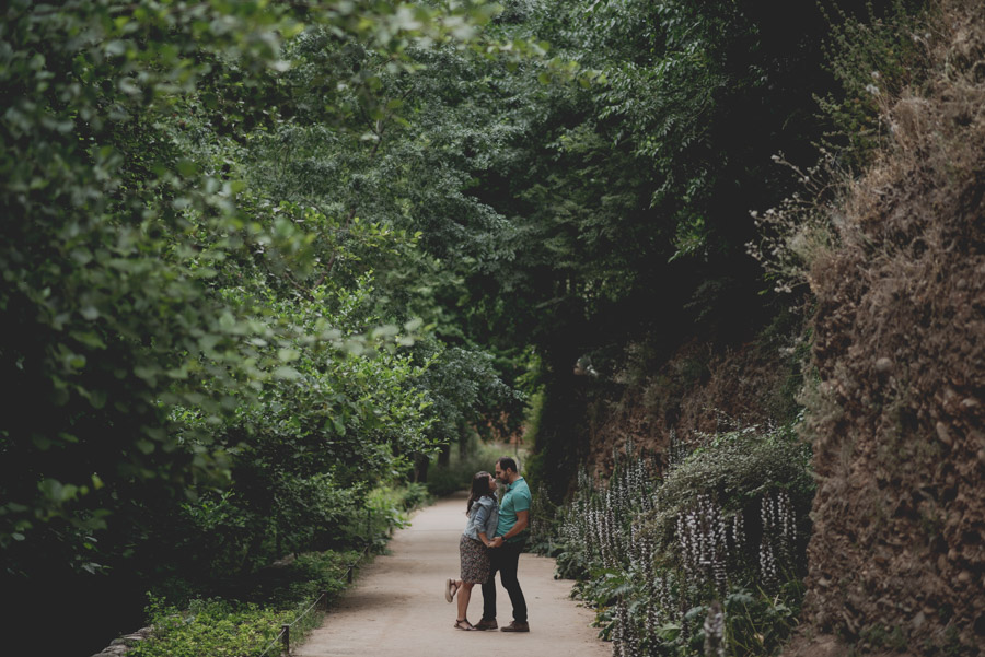 Pre Boda en exteriores de la Alhambra. Nuria y Enrique 3