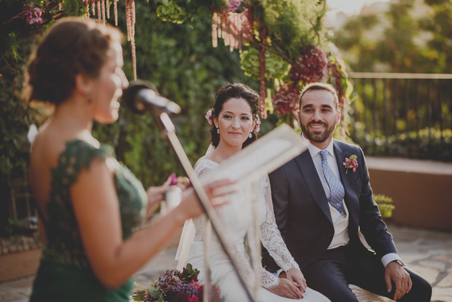 Fotografias de Boda en el Carmen de los Chapiteles. Fran Ménez Fotógrafo de Bodas en Granada. Boda de Lola y Jose