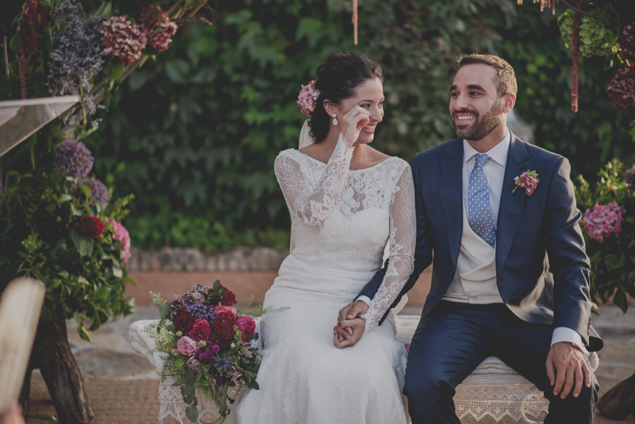 Fotografias de Boda en el Carmen de los Chapiteles. Fran Ménez Fotógrafo de Bodas en Granada. Boda de Lola y Jose