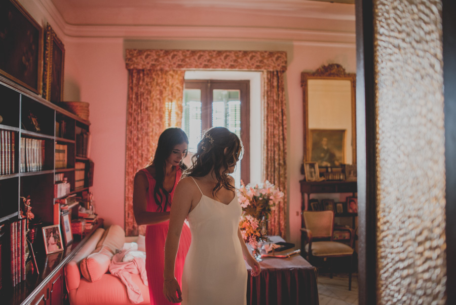 Fotografias de Boda en Iglesia Santa Ana y restaurante La Chumbera, Granada. Fran Ménez