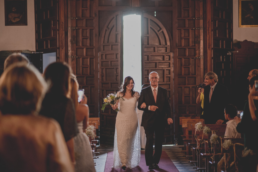 Fotografias de Boda en Iglesia Santa Ana y restaurante La Chumbera, Granada. Fran Ménez