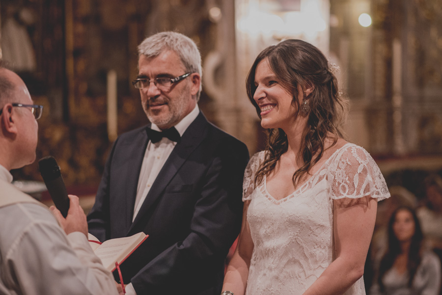 Fotografias de Boda en Iglesia Santa Ana y restaurante La Chumbera, Granada. Fran Ménez