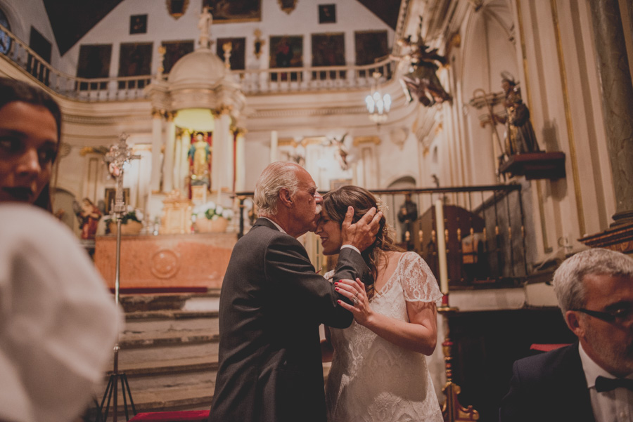 Fotografias de Boda en Iglesia Santa Ana y restaurante La Chumbera, Granada. Fran Ménez