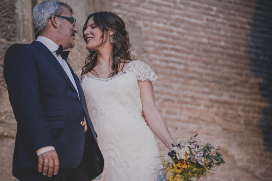 Fotografias de Boda en Iglesia Santa Ana y restaurante La Chumbera, Granada. Fran Ménez