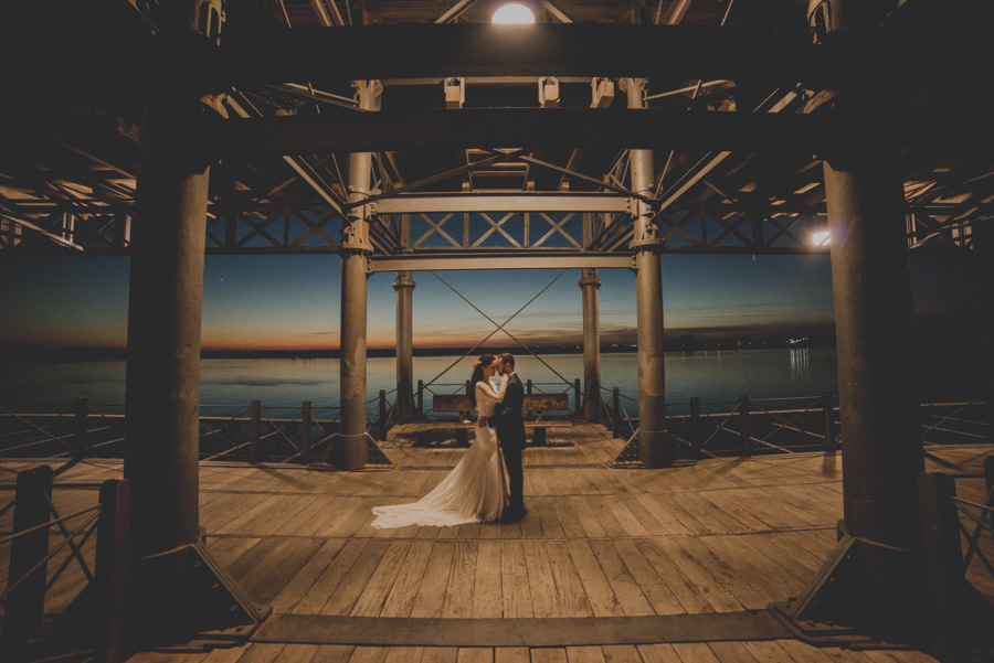 Post Boda en el Muelle del Tinto, Huelva. Fran Ménez fotógrafo de Bodas en Huelva