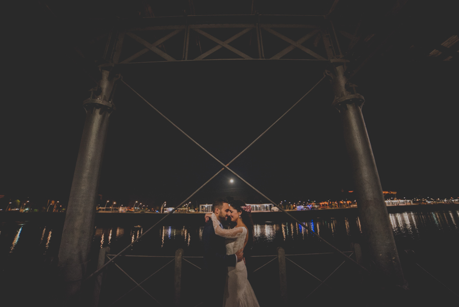 Post Boda en el Muelle del Tinto, Huelva. Fran Ménez fotógrafo de Bodas en Huelva