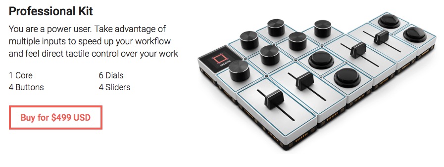 Pallete para Lightroom