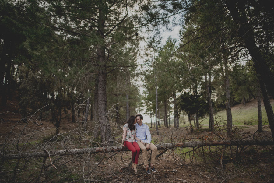 David e Inma. Pre Boda en Primavera en la Sierra de Huetor Santillan. Fran Ménez Fotógrafos de Boda en Granada. 15