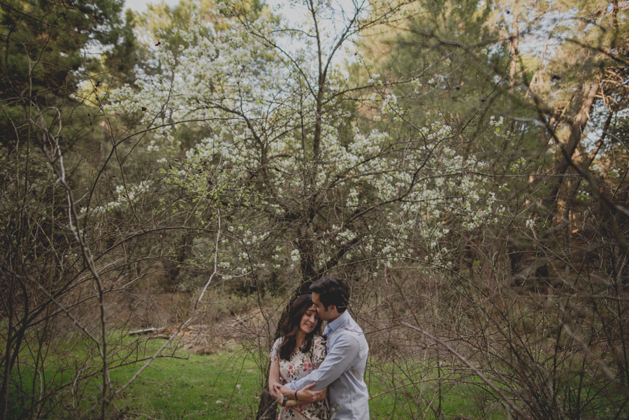 David e Inma. Pre Boda en Primavera en la Sierra de Huetor Santillan. Fran Ménez Fotógrafos de Boda en Granada. 18