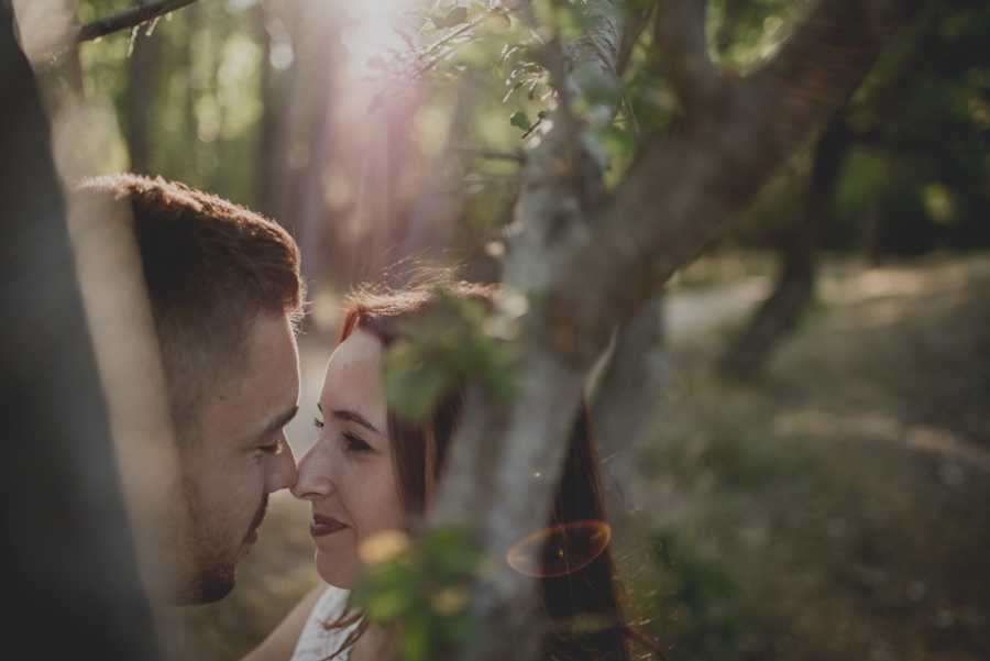 Alicia y Juan. Pre Boda en el Bosque de Huetor Santillan. Fran Ménez Fotografos de Boda 10