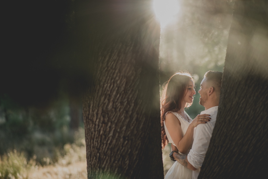 Alicia y Juan. Pre Boda en el Bosque de Huetor Santillan. Fran Ménez Fotografos de Boda 19