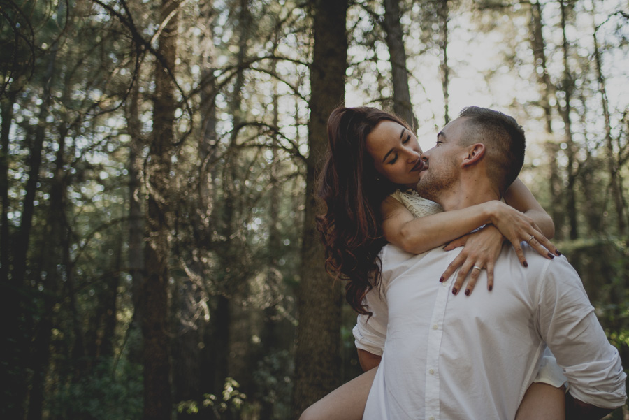 Alicia y Juan. Pre Boda en el Bosque de Huetor Santillan. Fran Ménez Fotografos de Boda 2