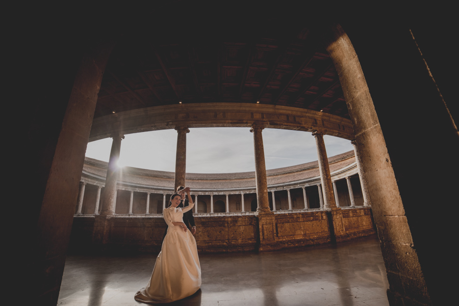 Post Boda en los alrededores de la Alhambra. Fran Menez Fotógrafos de Boda en Granada. 27