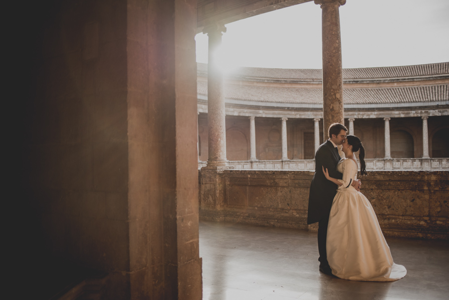 Post Boda en los alrededores de la Alhambra. Fran Menez Fotógrafos de Boda en Granada. 28
