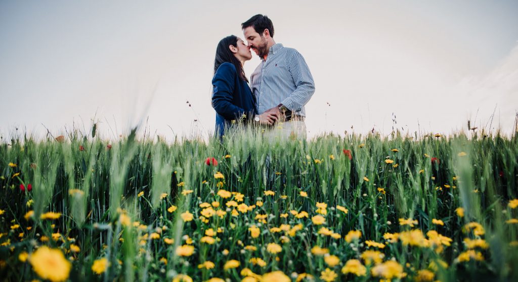 Fotografias de Pre Boda entre amapolas. Carmen y Jorge. Fran Ménez Fotógrafo de Bodas 12